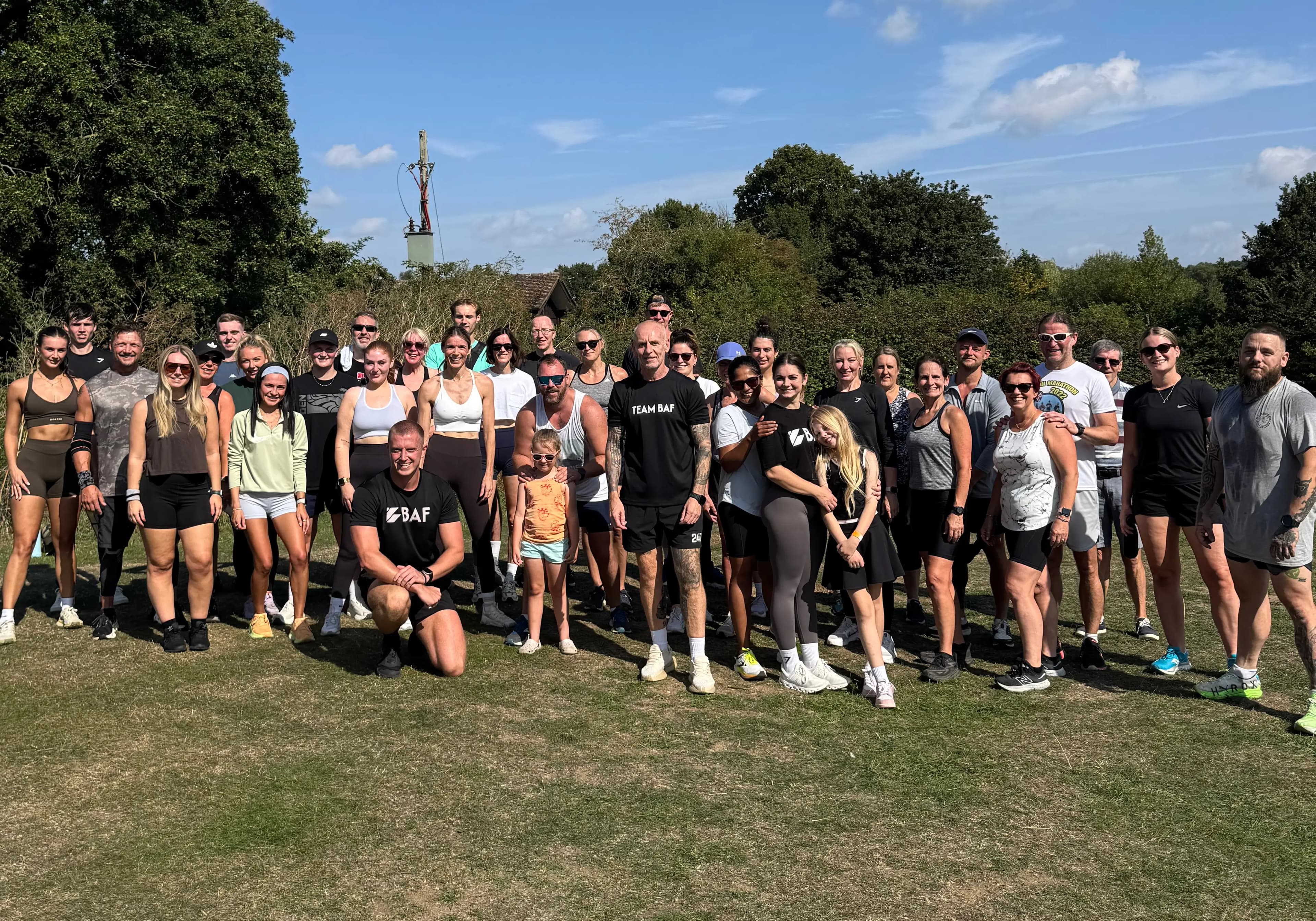 BAF IN THE PARK (JACKS 30th BIRTHDAY WORKOUT)
